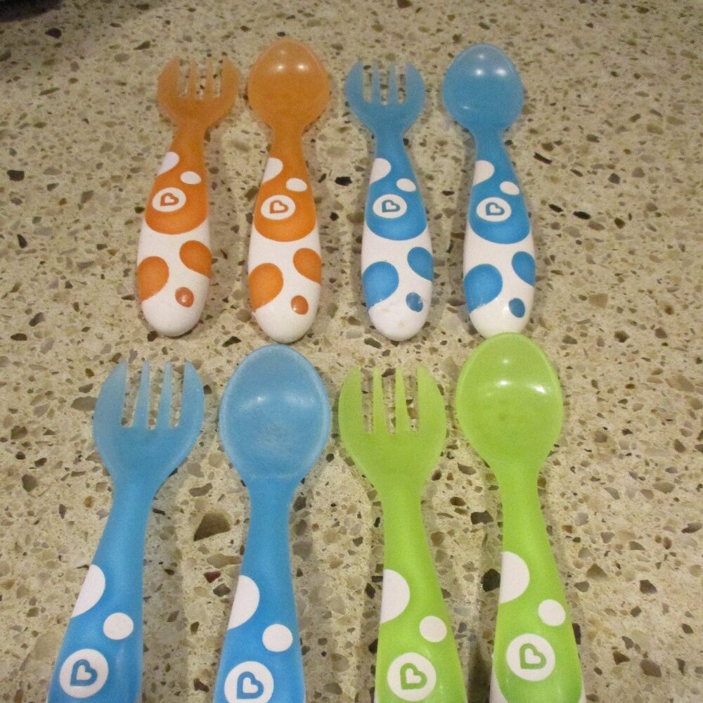 Munchkin Multi Fork & Spoon, (8 Count)